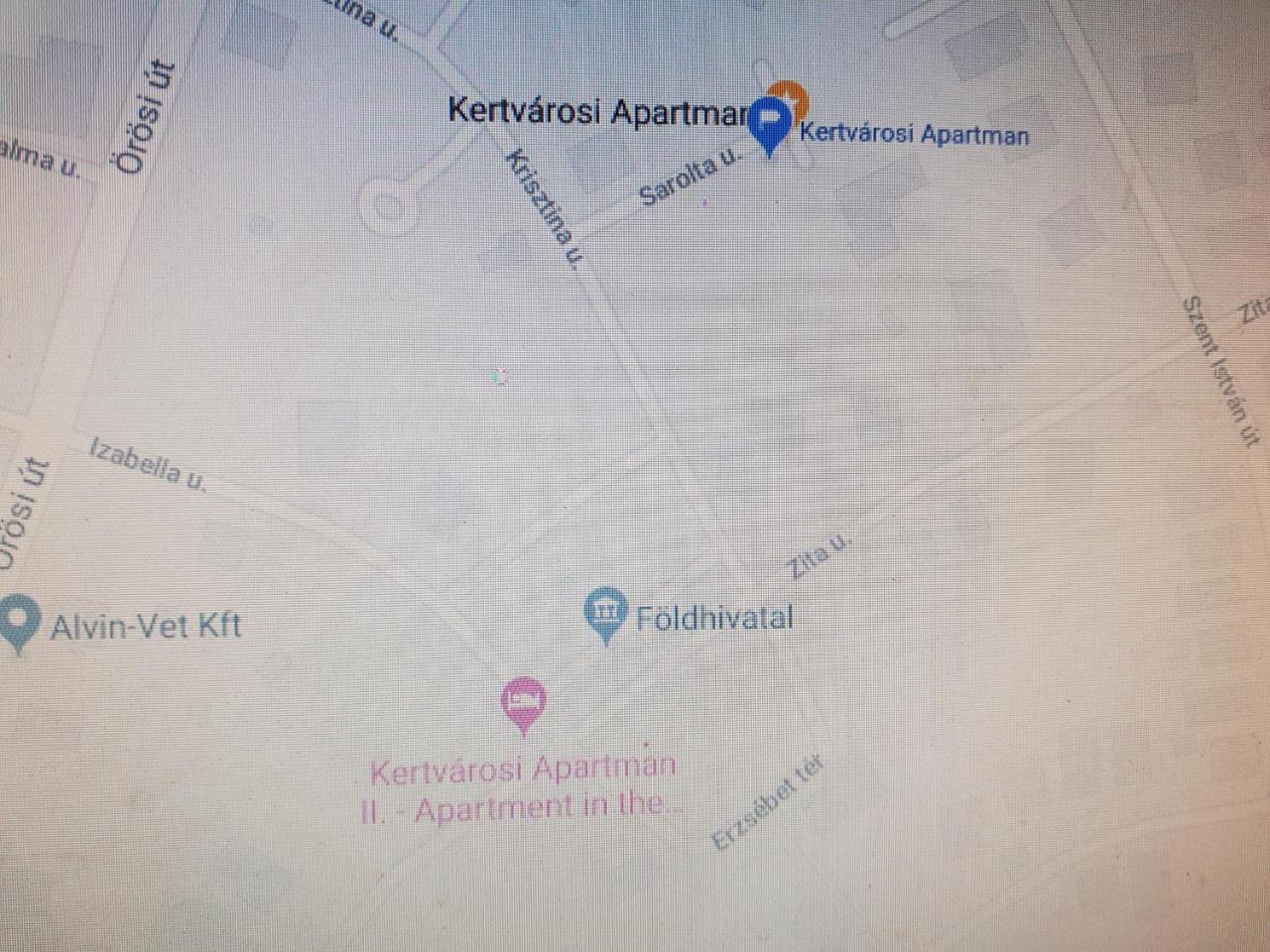 Kertvarosi Apartman II Tiszaújváros 外观 照片